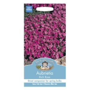 Mr Fothergills Aubrietia Rich Rose Seeds £2.40