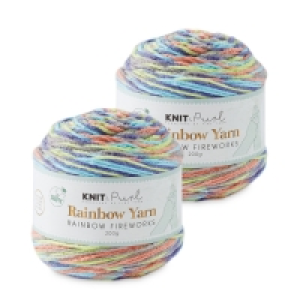 Fireworks Rainbow Yarn 2 Pack