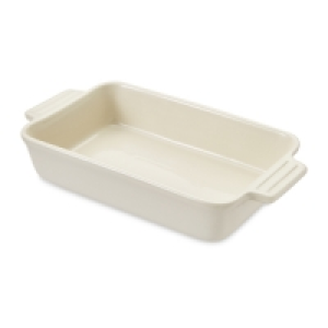 Cream Large Rectangle Oven/Tableware