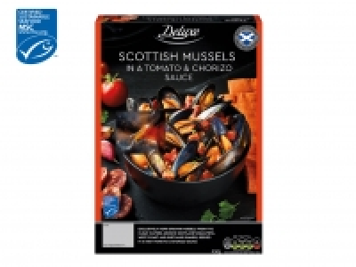 Deluxe Scottish Mussels in Tomato & Chorizo Sauce £1.99