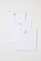 HM  3-pack T-shirts Regular Fit