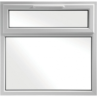 Wickes  Euramax Bespoke uPVC A Rated TF Casement Window - White 1051