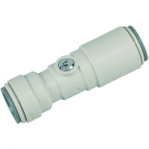 John Guest Speedfit 15SVP Plastic Isolating Valve - White 15