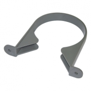 Wickes  FloPlast SP83G Soil Pipe Socket Clip - Grey 110mm