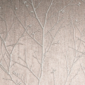 Boutique Water Silk Sprig Rose Gold Decorative Wallpaper - 1 £24.00