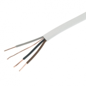 Time 3 Core & Earth Low Smoke Zero Halogen Cable - White 1.5 £35.00