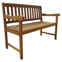 Wickes  Charles Bentley FSC Acacia 2-3 Seater Wooden Bench