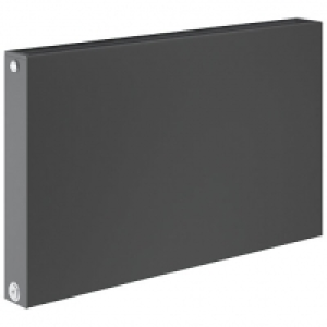 Henrad Plan Double Convector Designer Radiator - Grey 600 x
