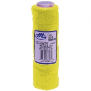 Marshalltown M632 Yellow Mason Line - 250ft/75m £8.80