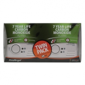 Fireangel Carbon Monoxide Alarm - Replaceable Battery - Twin £26.90