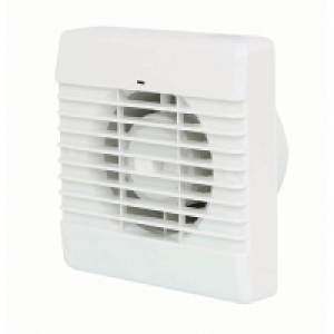 Manrose Bathroom Fan with Pullcord - White 100mm &pound;16.00