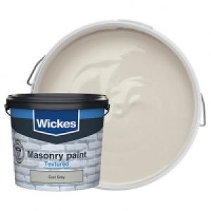 Wickes Masonry Textured Cool Grey 5L £20.00