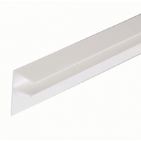 Wickes  16mm PVC Side Flashing - White 6m