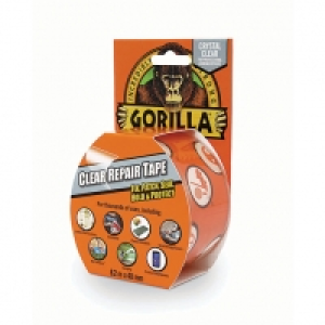 Gorilla Tape Crystal Clear - 48mm x 8.2m £8.00