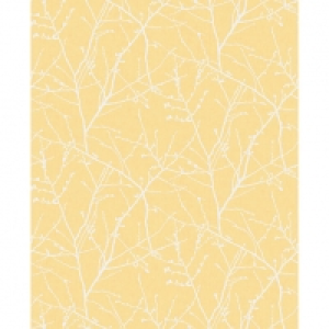Superfresco Easy Innocence Yellow Decorative Wallpaper - 10m £18.00