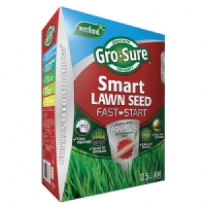 Wickes  Gro-Sure Smart Seed Fast Start Lawn - 25m2