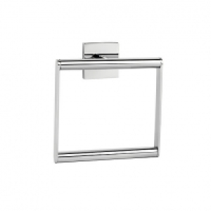 Wickes  Croydex Chester Flexi-Fix Chrome Towel Ring