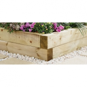 Garden Sleepers 100 x 200 x 1.8m Pack of 2 £65.00