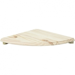 Wickes Pine Corner Shelf Kit - 300mm £5.00