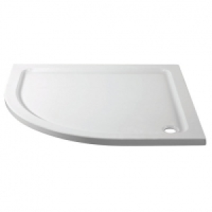 Wickes 45mm Offset Quadrant Left Hand Cast Stone Large Showe £145.00