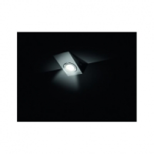 Wickes Darwin Brushed Chrome Halogen Cabinet Downlight - 20W