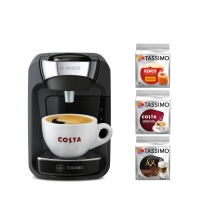 Debenhams Tassimo By Bosch Black Suny starter kit coffee machine TAS3202GBC