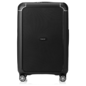 Debenhams Tripp Black Medium Supreme 4 Wheel Suitcase
