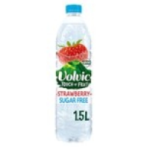 Volvic Touch of Fruit Sugar Free Strawberry Natural Flavoure £1.00