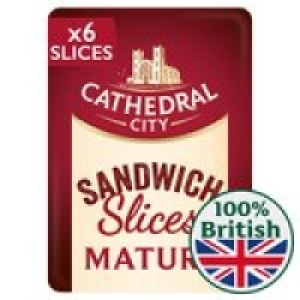 Cathedral City 6 Slices Mature Cheese £2.00