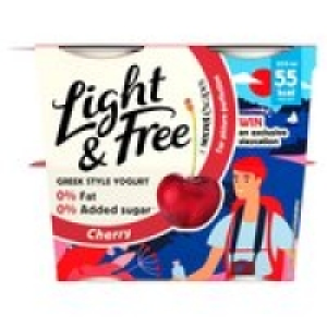 Light & Free Cherry Yogurt £1.25