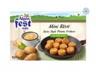 Alpenfest Swiss-Style Potato Fritters with Apple Sauce