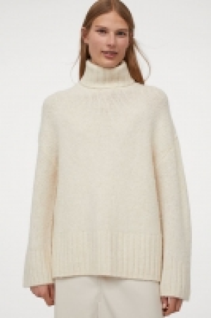 Polo-neck jumper £17.00