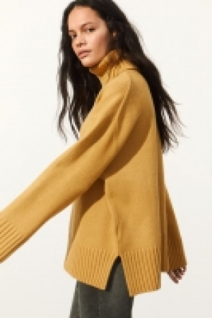Polo-neck jumper £16.00