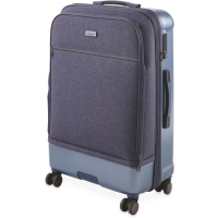 Aldi  Large Blue Hybrid Suitcase
