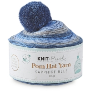 Pom Sapphire Hat Yarn