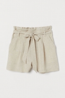 HM  Paper bag shorts