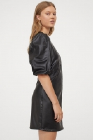 Imitation leather dress £17.00
