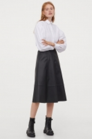 Imitation leather skirt £17.00