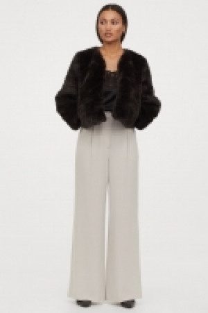 HM  Faux fur jacket