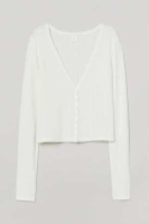 Rib-knit cardigan £7.00