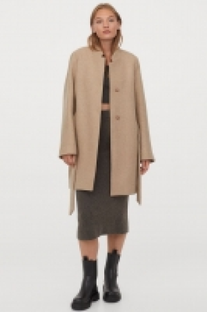 Wool-blend coat £48.00