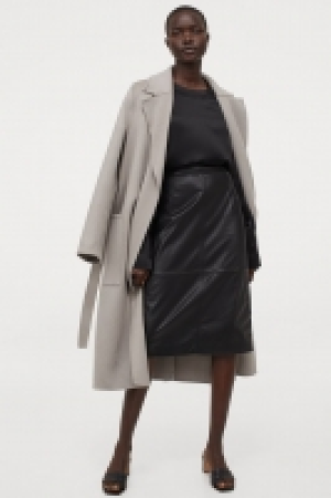 Imitation leather skirt £21.00