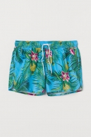 HM  Short patterned swim shorts