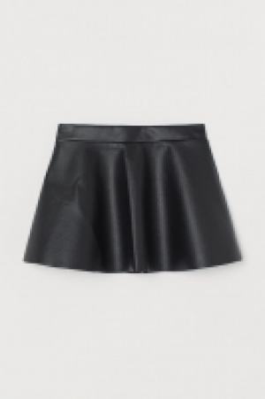 Imitation leather skirt £7.00
