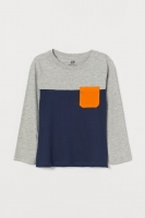 HM  Block-coloured sweatshirt