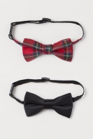 HM  2-pack patterned bow ties