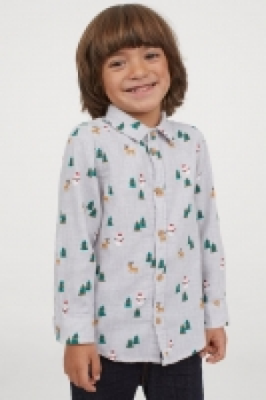 Patterned cotton shirt £6.00