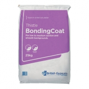 British Gypsum Thistle Bonding Coat Plaster - 25kg £9.90
