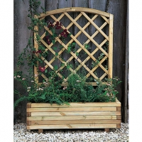 Wickes  Forest Garden Toulouse Planter Natural - 1m x 1.3m