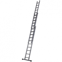 Wickes  Werner Professional 7.44m 3 Section Aluminium Extension Ladd